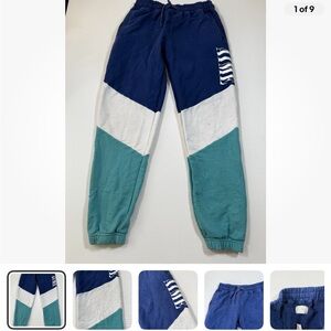 AIME LEON DORE men’s sweatpants color block small